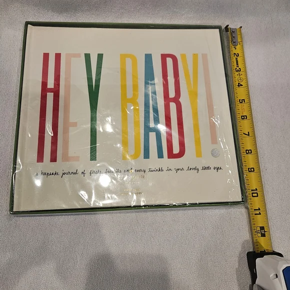 Kate Spade New York First Year Multicolor Memory Book Baby Shower Gift NWT - Picture 6 of 6